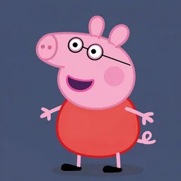 spider-Peppa pig in marvel universe, realistic, super detail, artstation