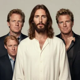larry david jesus christ, normal rockwell, frank franzetta, jack kirby