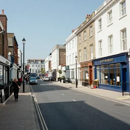 street scene Brighton by Wayne Thiebord