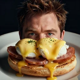 eggs benedict cumberbatch, benedict cumberbatch's face on egg