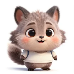 promotional art, head shot, portrait of a very very very cute disney pixar chinchilla fluffy very furry character wearing cute clothes, white background, iconic film character, detailed fur, concept artwork, 3 d render official art, promotional art, by artgerm, ilya kuvshinov katsuhiro villeneuve, jeremy lipkin and michael garmash and rob rey, disney pixar zootopia