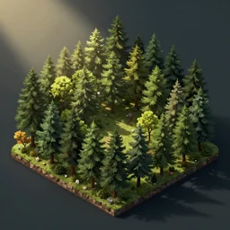isometric forest