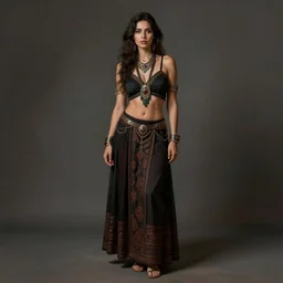 full body pose, hyperrealistic mixed media painting of a beautiful attractive gypsy woman, dim volumetric lighting, 8 k, octane beautifully detailed render, extremely hyper detailed, intricate, epic composition, cinematic lighting, masterpiece, trending on artstation, very very detailed, masterpiece, stunning, hdr, smooth, sharp focus, high resolution, award, winning photo, dslr, 5 0 mm