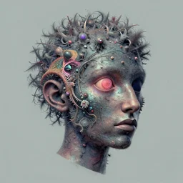 fractal electronics, 8 k, lowbrow in the style of mark ryden and martin johnson head and alexander jansson, artstation,