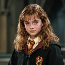 a beautiful girl, harry potter style