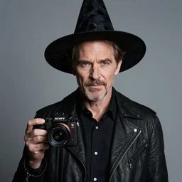 willem dafoe trick or treating on halloween, ( sony a 7 r iv, symmetric balance, polarizing filter, photolab, lightroom, 4 k, dolby vision, photography awardm, voque, perfect face )