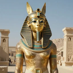 Gaia as an Egyptian god