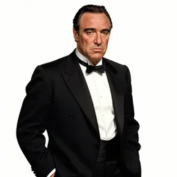 vito corleone in the style of dino crisis concept art