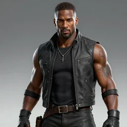high quality digital art of riddick