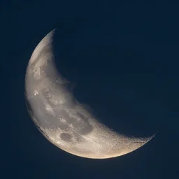 stylized half moon