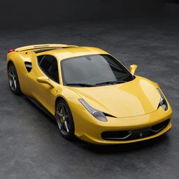 ferrari 458, octane render, hyper-realistic, 8k, 4k, denoised photorealistic render, insanely detailed intricate