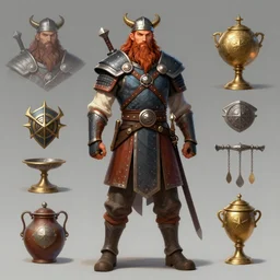 viking warrior, reference sheet, artstation, concept art, vibrant colors, smooth, sharp focus, illustration, fantasy style, ray tracing, hyperdetailed, art by hieronymus bosch and francisco goya and norman rockwell and artgerm and greg rutkowski