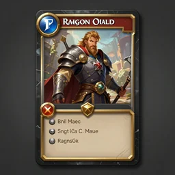 card of a new Ragnarok online. , card game , design, card , art station