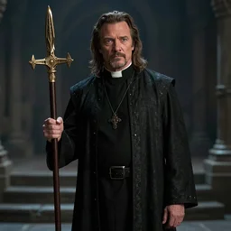 samuel l. jackson as cleric in the new dungeons & dragons style movie