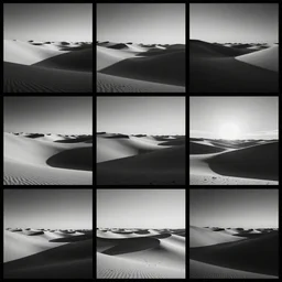 a 5x5 black and white grid