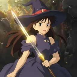magical girls witch, studio ghibli