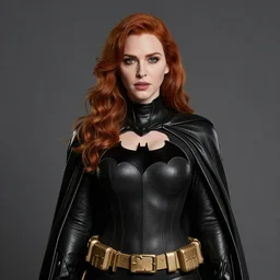 christina hendricks as poison ivy from batman, art station, highly detailed, 8k
