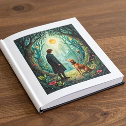coffee table book, man and dog love forbidden sorceries