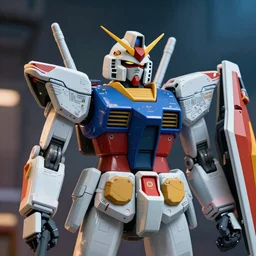 medium close up view, Gundam,Guyver,colourful,bokeh,blur,cinematic lighting