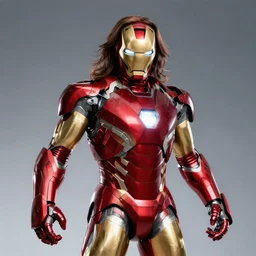 ozzy osbourne as iron man, marvel movie poster artwork, frank frazetta, greg hildebrandt, unreal engine, dynamic lighting