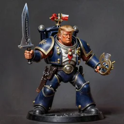 donald trump as a vermin from warhammer, hyperdetailed painting