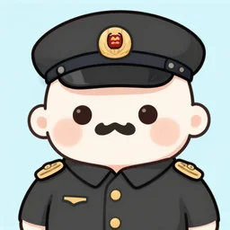 cute kawaii stalin. anime style