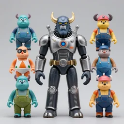8 k high definition, 1 9 3 0 monsters kenner style action figure, full body, highly detailed, science fiction, photorealistic