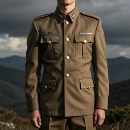 hugo boss millitary uniform