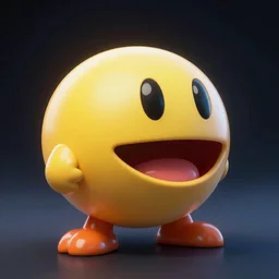 still image of Pac-Man starring as Neo in 'The Matrix'(1999)