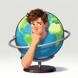 Markiplier pondering his Orb by Todd Lockwood