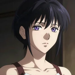 Ghost in the Shell, GitS, face Kusanagi Motoko,
