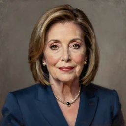 anime nancy pelosi, intricate oil painting by john singer sargent, trending on artstation