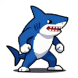 street sharks 2d capcom fighting game sprite, pixel art