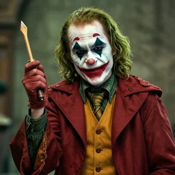 Professor Dumbledore is the Joker, hyperdetailed, artstation, cgsociety, 8k