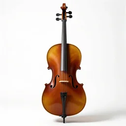 marble cello, studio product photography, isolated on a pure white background, centered, entire object in frame, sharp focus, soft studio lighting