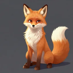 character design portrait of an anthropomorphic furry fox girl with ears and a tail, 4 k, concept art, by wlop, centered, ilya kuvshinov, artgerm, krenz cushart, pixiv.