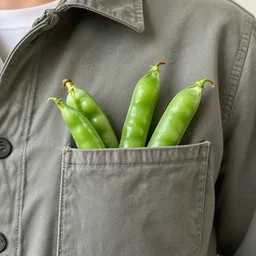I've got magic beans in my jacket pocket!