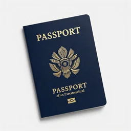 “Passport of an Extraterrestrial, trending on artstation”
