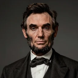 Abraham Lincoln as Terminator, digital art, cgsociety, artstation, 4k, stunning, hyper-detailed, award-winning, masterpiece