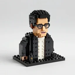 “ pulp fiction by tarantino, constructed with lego. ”
