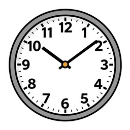vector drawing clock