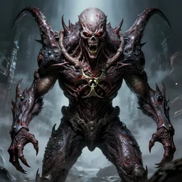 biohazard mutant, scare, highly detailed face, full body, fantasy art, monster art, style of masami kurumada, illustration, epic, fantasy, intricate, hyper detailed, artstation, concept art, smooth, sharp focus, ray tracing