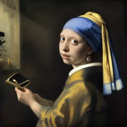 rick and morty by johannes vermeer