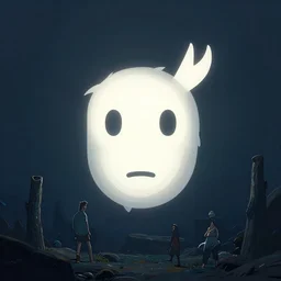 face icon stylized minimalist ahh! real monsters, loftis, cory behance hd by jesper ejsing, by rhads, makoto shinkai and lois van baarle, ilya kuvshinov, rossdraws global illumination
