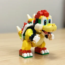 “ so long gay bowser, scene constructed in lego blocks. ”