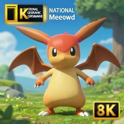 national geographic photo of meowth, pokemon in the wild, intricate, portrait, 8 k highly professionally detailed, hdr, award winning