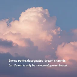 go to one of the designated dream channels near the bottom of the channel list, and type! dream followed by your prompt text. the bot can only be messaged in one of these channels. ( to get an aesthetic image of clouds, you might type! dream puffy peaceful clouds, matte painting, 4 k )