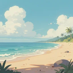 digital matte fantasy dreamy beachscape, artstation, behance, 8 k by alex grey