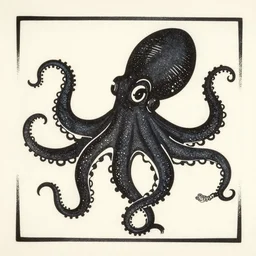 octopus woodblock print by kuniyoshi