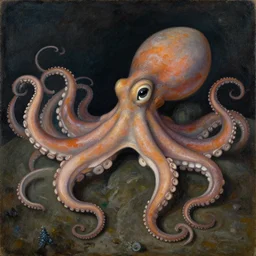 a painting of an octopus by leonora carrington